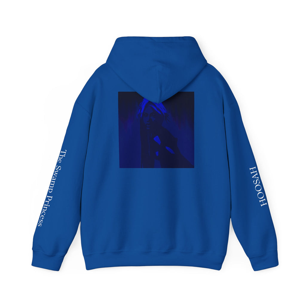 Doechii In Blue (Unisex Heavy Blend™ Hooded Sweatshirt)