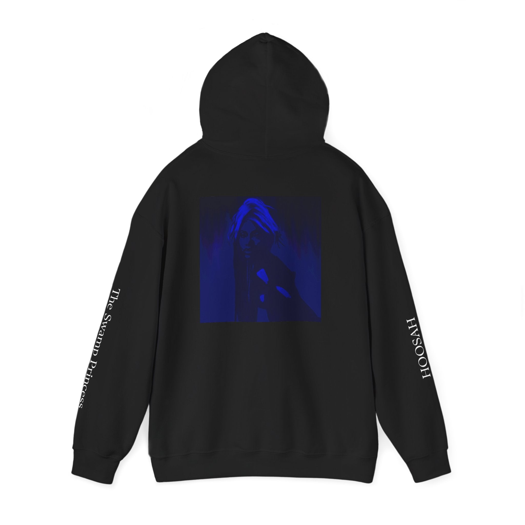 Doechii In Blue (Unisex Heavy Blend™ Hooded Sweatshirt)