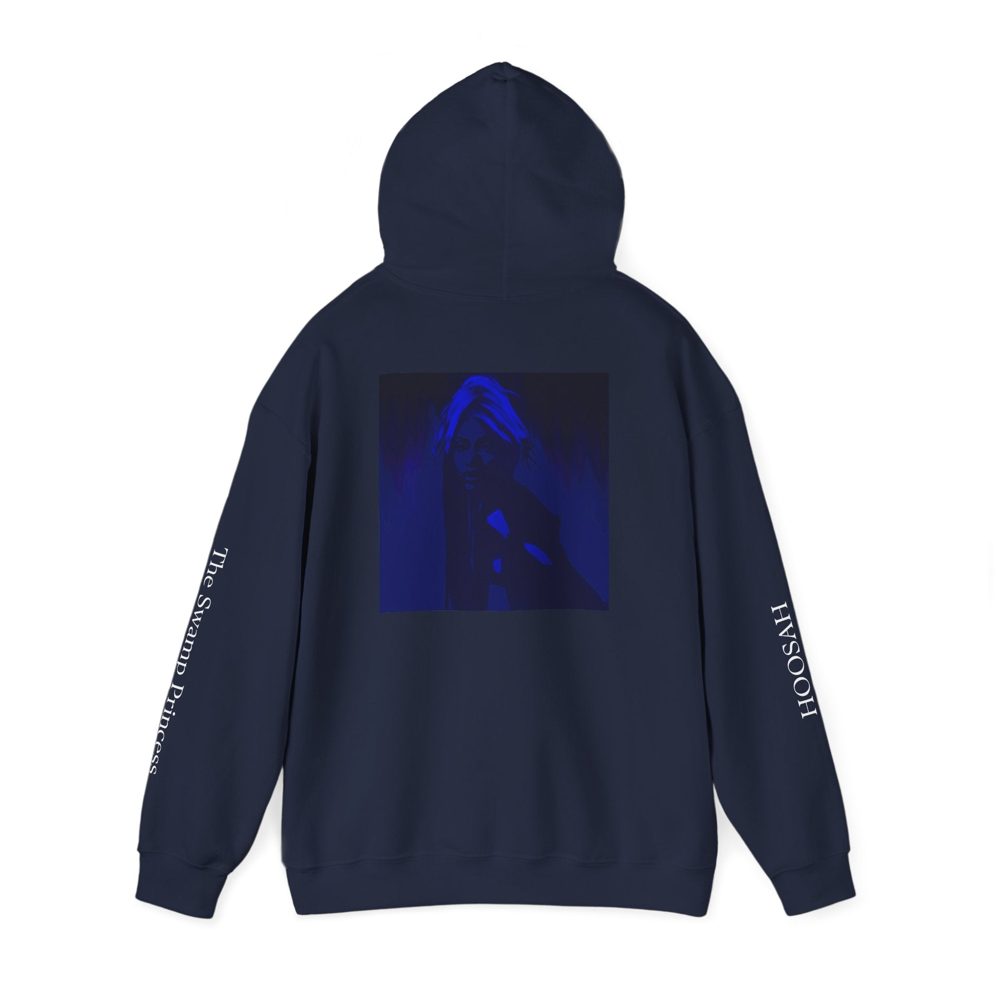 Doechii In Blue (Unisex Heavy Blend™ Hooded Sweatshirt)