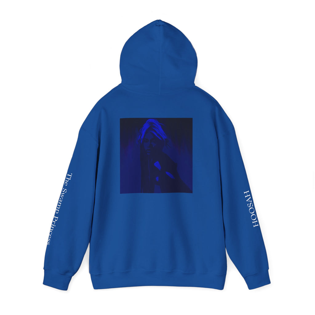 Doechii In Blue (Unisex Heavy Blend™ Hooded Sweatshirt)