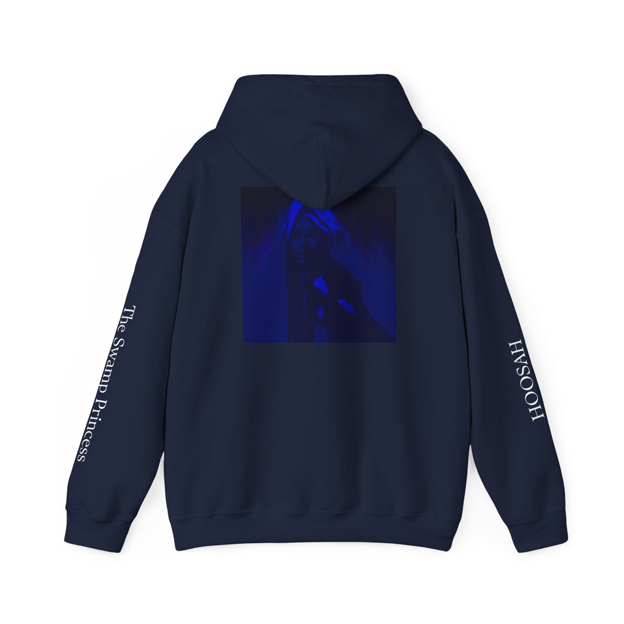 Doechii In Blue (Unisex Heavy Blend™ Hooded Sweatshirt)
