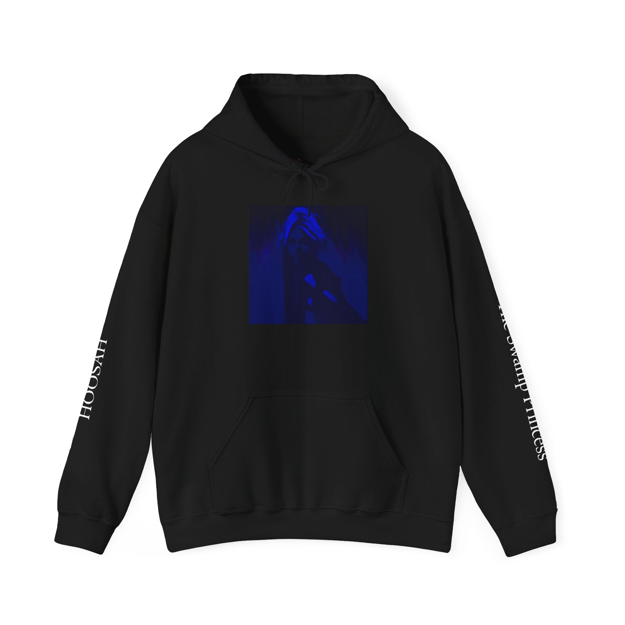 Doechii In Blue (Unisex Heavy Blend™ Hooded Sweatshirt)