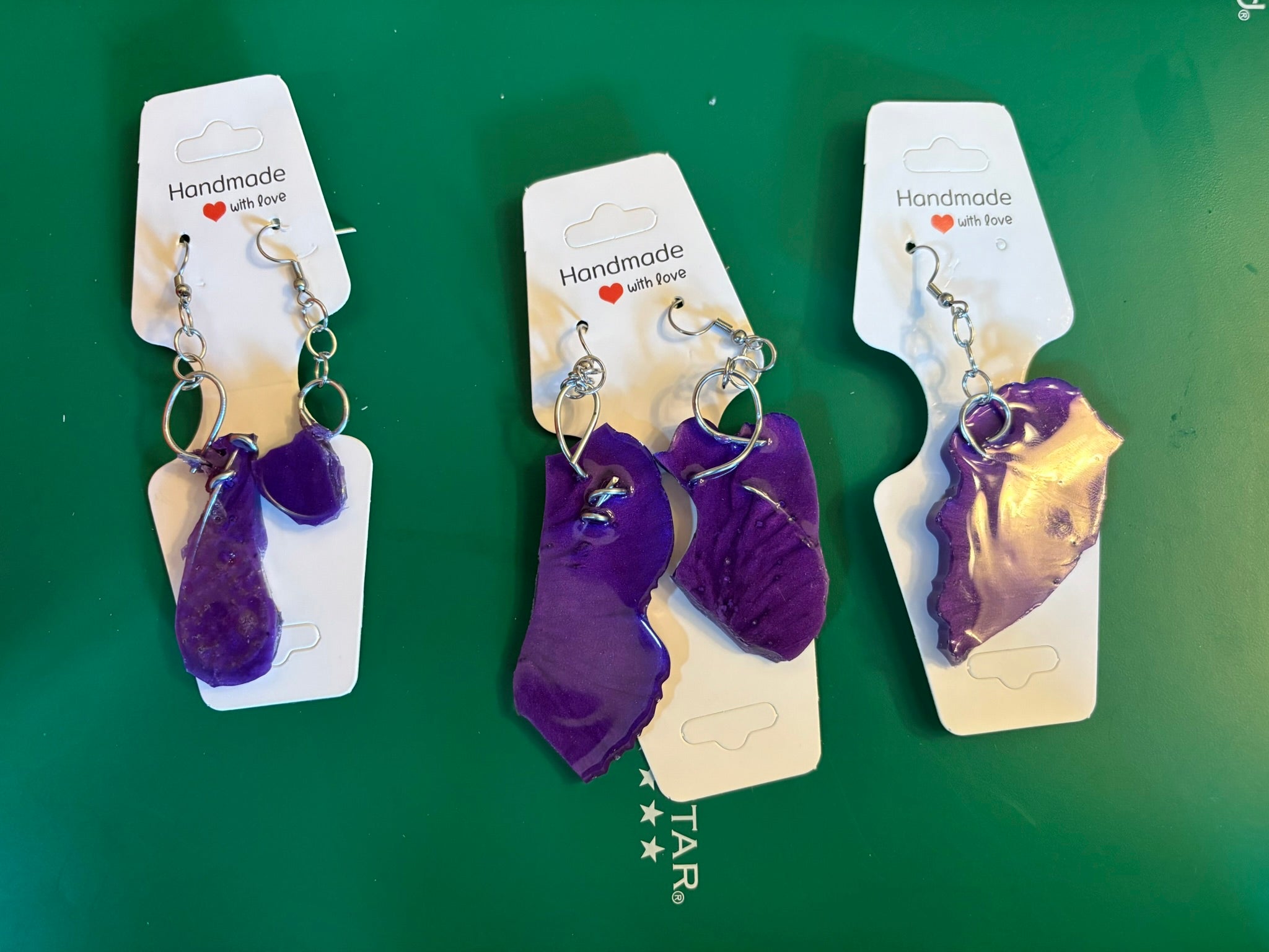 Standalone Resin Earring