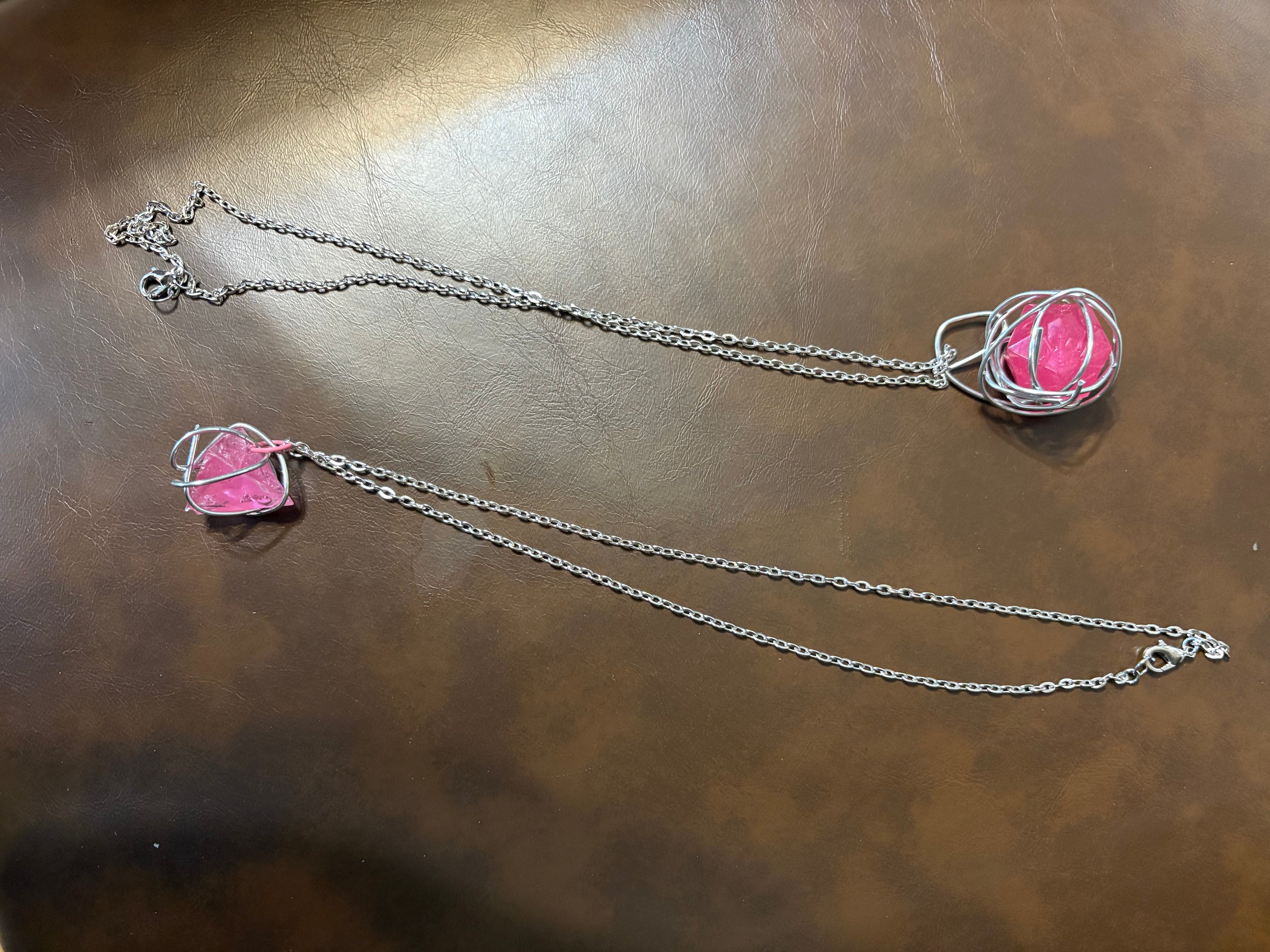 Wired Jewelry game board pieces Necklace