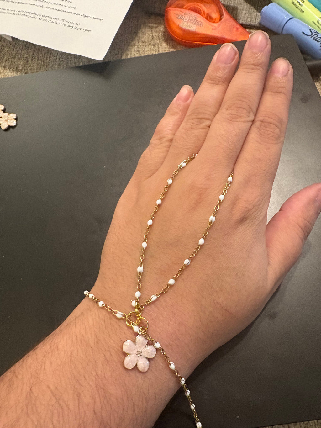 Jewelry set (Tree of life, Flowers, Sun, Golden Chain)